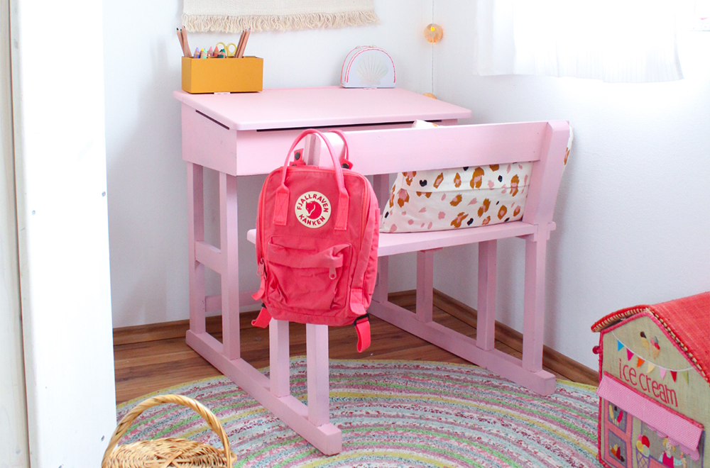 Kreatives Schreibtisch Makeover: Aus Alt mach Neu