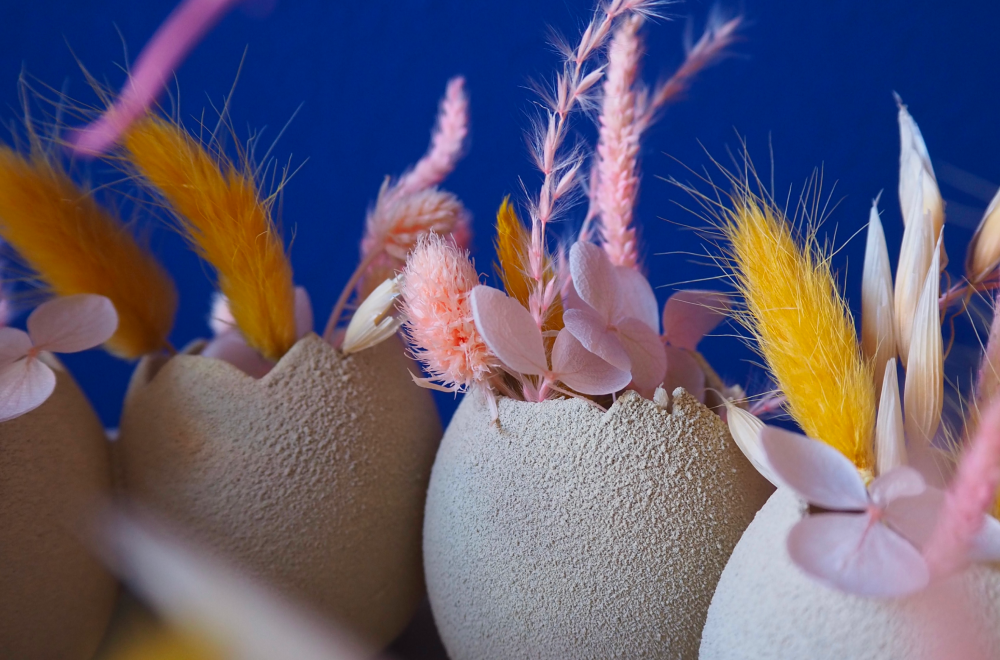 DIY-Osterkranz – einfach gemacht mit Sprühlack!