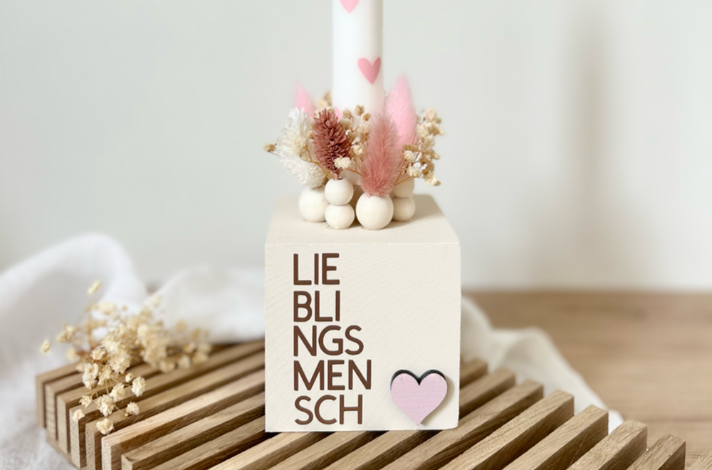 Geschenkidee für den Lieblingsmenschen