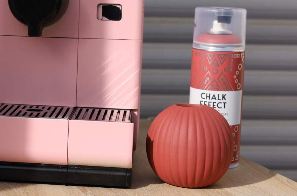 Frühlingsfrische Upcycling-Vase