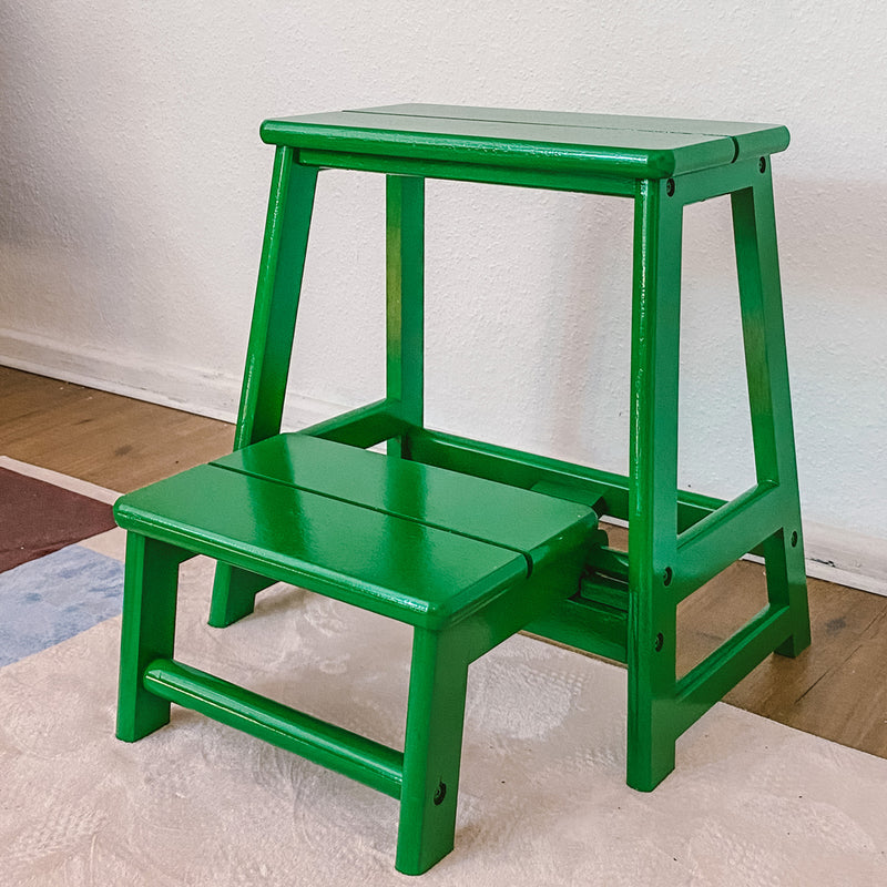 grüner Hocker