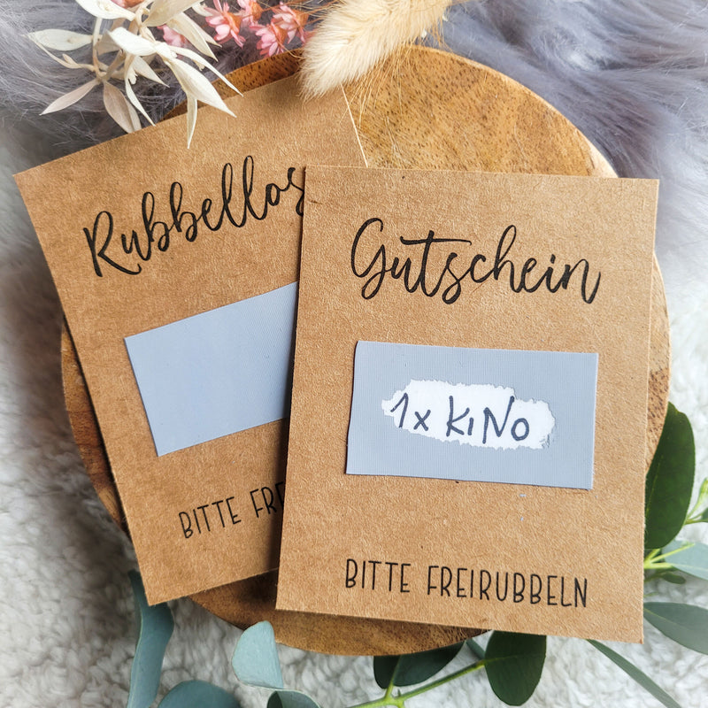 DIY Rubbellose