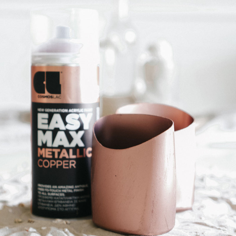 COSMOS LAC EASY MAX Metal Copper mit Pflanzentopf
