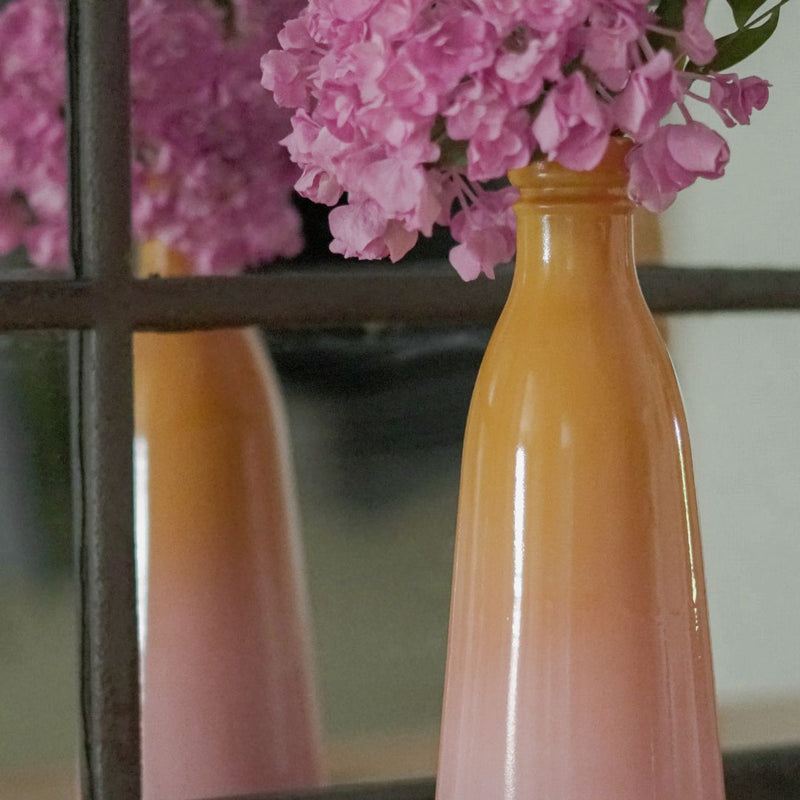 Blumenvase mit einem Farbverlauf