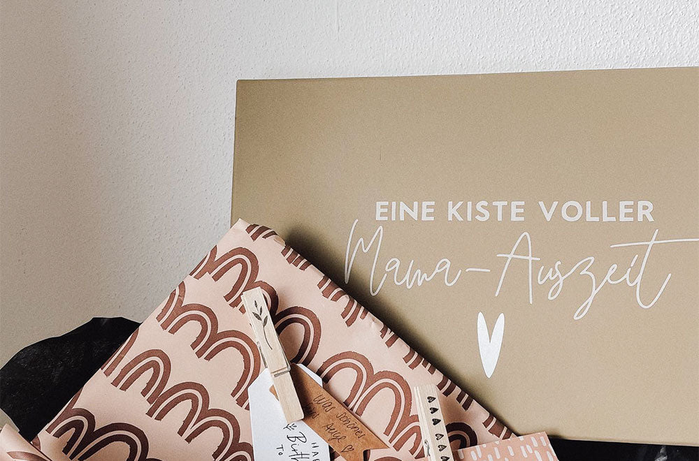 Mama Auszeit: DIY Geschenkkiste zum Muttertag