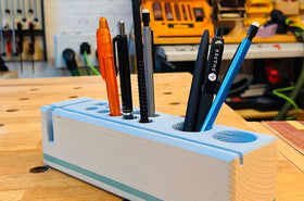 DIY Stiftehalter aus Holz zum Schulstart
