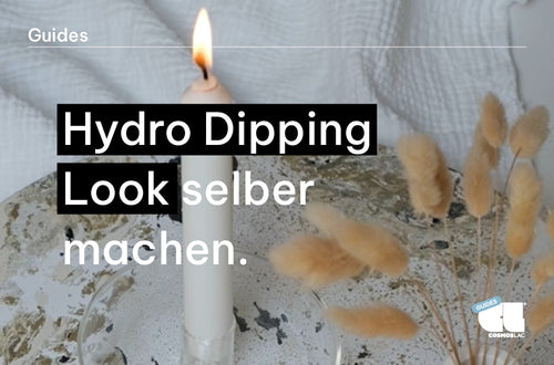 Hydro Dipping Anleitung für Möbel und Dekorationen