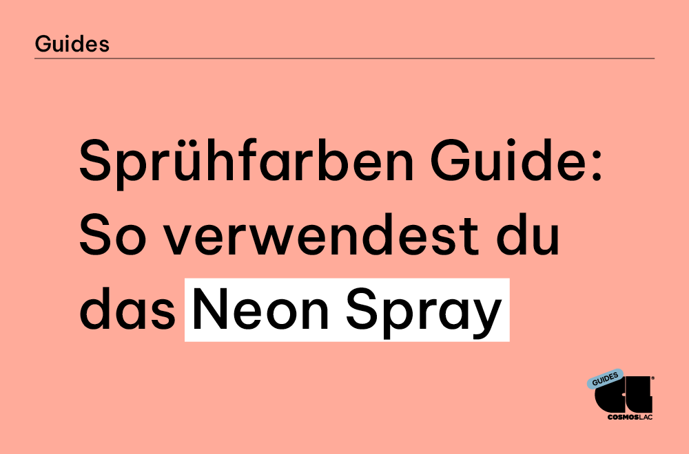 So verwendest du das Neon Spray