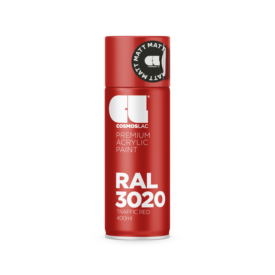 RAL 3020 Traffic Red matt
