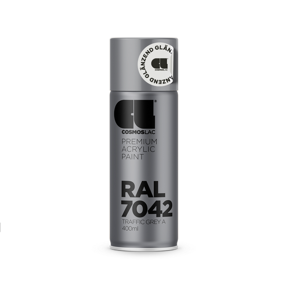 RAL 7042 Traffic Grey glänzend
