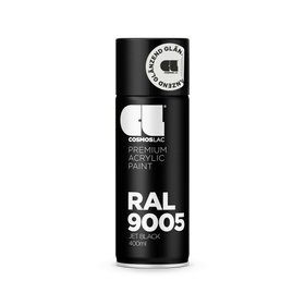 RAL 9005 Jet Black glänzend