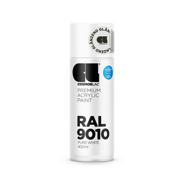 RAL 9010 Pure White glänzend