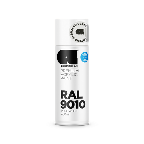 RAL 9010 Pure White glänzend